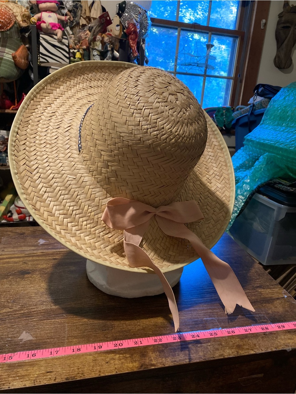 Women's straw hat from Mexico - Picture 3 of 7